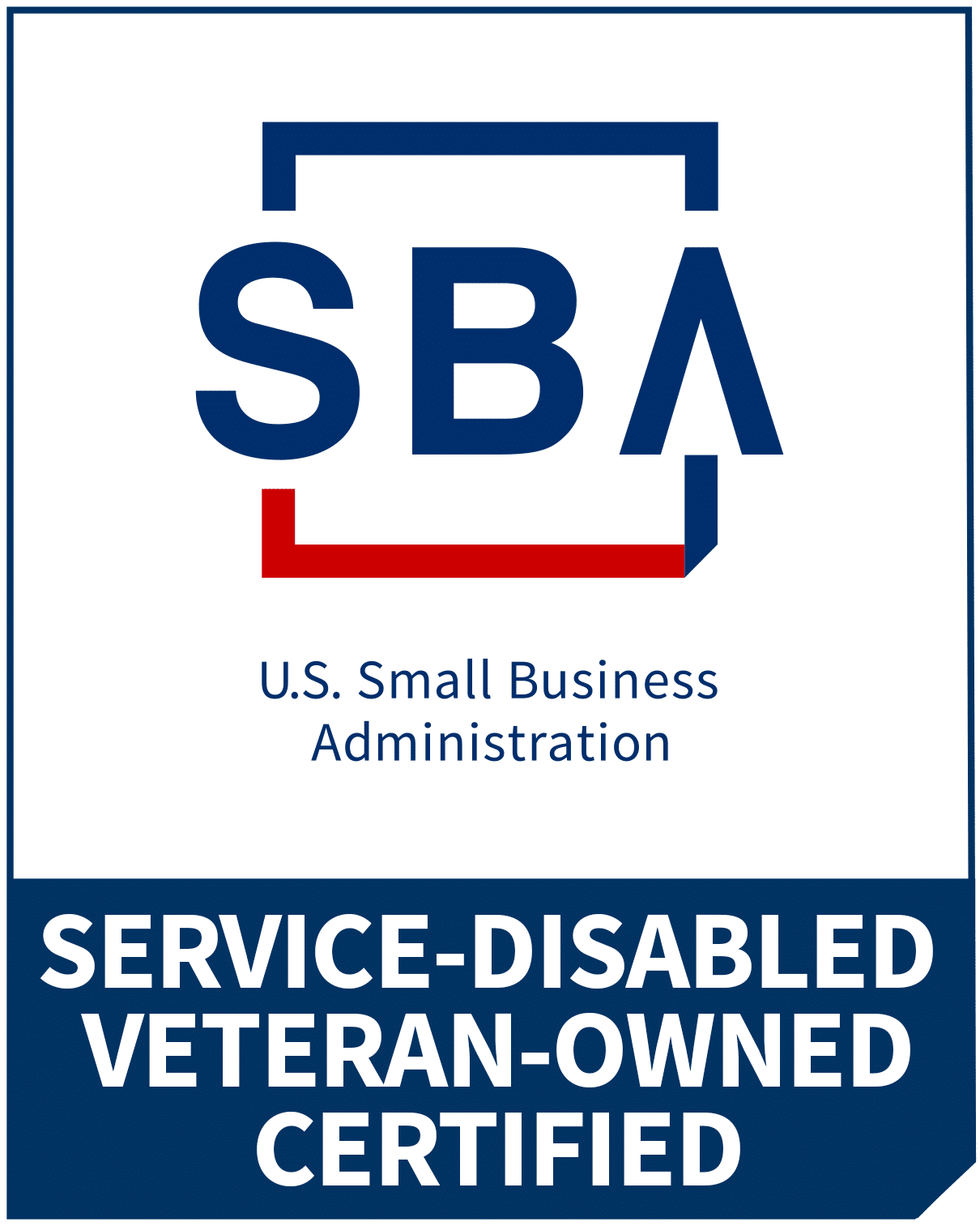 Small Business Administration Service Disabled Veteran Owned Small Business Seal